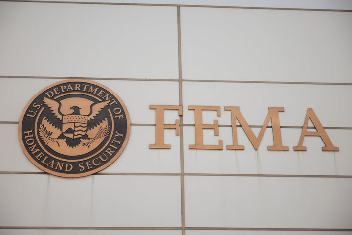 WASHINGTON, DC - MAY 15: The Federal Emergency Management Agency (FEMA) building is seen on May 15, 2025 in Washington, DC. (Photo by Kayla Bartkowski/Getty Images)